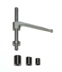 stud L=60mm (other length on request) One reducer sleeve each with thread M8, M10 und M12