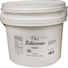 White Buttercream 4 oz Tube (Pkg/3)