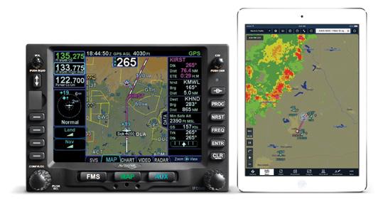 The ATAS option adds this audio capability to ADS-B Traffic on any NGT-9000 model and visual indication of the alerted traffic appears on the NGT-9000 display.