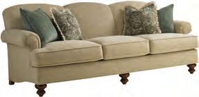 5W x 21D in. Standard Back: Blend Down Standard Feature: One 20" Throw Pillow Shown in 4107-11 Gr. 3 (standard), one 20" Throw Pillow in 5894-31 Gr. 4 with Welt in 4700-31 Gr.