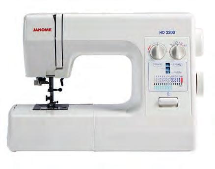 buttonhole Variable stitch width & length Automatic needle threader