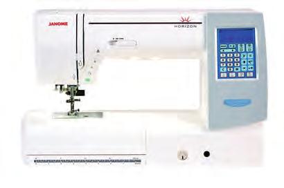 This machine has an incredible 91 needle positions and an easy change needle plate to enhance straight stitch performance