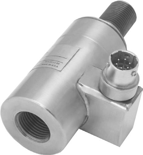 Rod End In-line Compression/Tension Load Cell DESCRIPTION The Model RGH In-Line load cells are high quality, stainless steel, rugged load cells capable of withstanding significant off-axis loads,