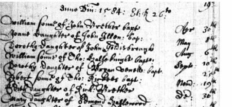 to 1790 also in East Knoyle. Neither Charles nor Geoff knew of each other, or about the common ancestor, or this other branch of their family tree.