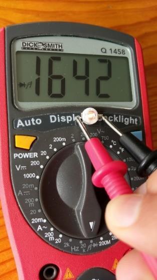 The white strobe LEDs will cope with the lower voltage and limited power available from a 9v battery, however the smaller red and green LEDs will be damaged within seconds.