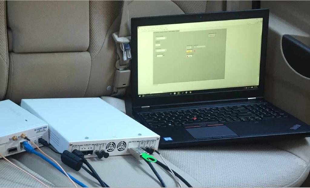 After collecting the LTE and GPS samples along the vehicle s trajectory, the stored LTE signals were processed using the proposed Multichannel Adaptive TRansceiver Information extractor (MATRIX) LTE