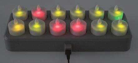 FREQUENTLY ASKED QUESTIONS How long does it take to fully charge the rechargeable LED candles?