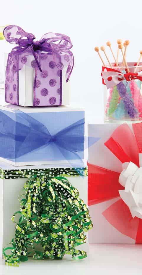 comes to quick and easy giftwrap.