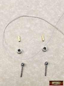 already set out on your chart 2 M2x10 brass connectors 2 countersunk ring magnets 2 ball
