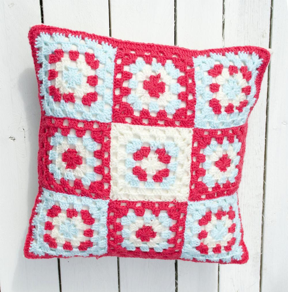 Granny Square Granny Square cushion Crochet Pattern Cushion Cover