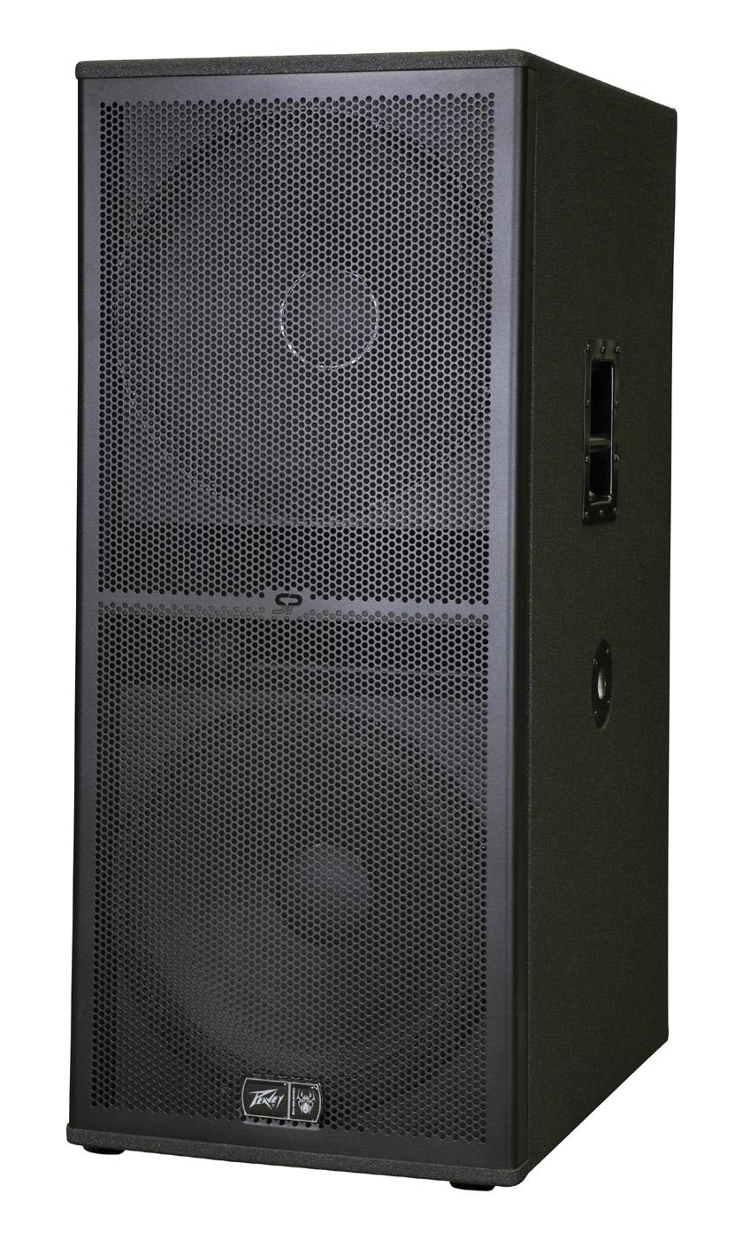 SPECIFICATIONS SP 218BX Enclosure materials & finish: Hardwood panel coated with Peavey s heavy-duty HammerHead finish. Dimensions (H x W x D): Width: 21.04" / 535 mm Depth: 30.
