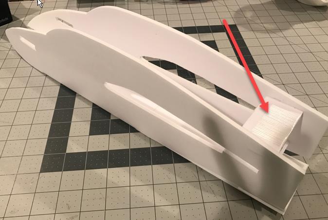 The plans show two pod mounts plus a spare blank piece of foam. If you use one, both, and with or without the extra plate depends on the size of your motor and pod. For my smaller power pod (1.5 x 1.