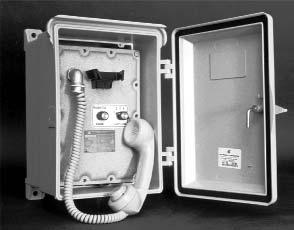PAGE/PARTY SOLUTIONS GAI-TRONICS A Hubbell Company Hazardous Area Stations For Division 1 / Zone 1 Areas Features Explosionproof housing Intrinsically-safe handset Indoor and outdoor models available
