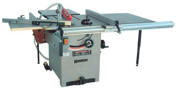 TABLE SAW AND WOOD LATHE TABLE SAW Heavy Duty Available 10 & 12 KW2200060 KW22-60 Heavy Duty Table Saw 10 (250mm), 3HP, 3Ph KW2200061 KW22-61 Heavy Duty Table Saw 12