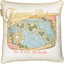 Paradise Pillows feature signature Tommy Bahama designs to enhance