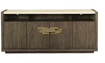 Anti-tip kit. Warm Taupe finish. pages Front Cover, 2, 3, Back Cover 378-131 SIDEBOARD W 54 D 22 H 34 in. W 137.16 D 55.88 H 86.36 cm.