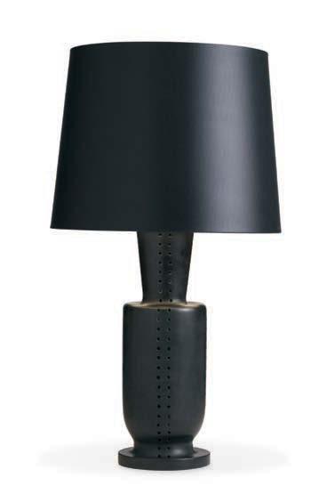 SOCKET ECLIPSE TABLE LAMP LK116 DIA 14" H 25¾" DIA 36 H 65 CM BRASS/CARVED BLACK MARBLE HARDWARE FINISH ANTIQUE