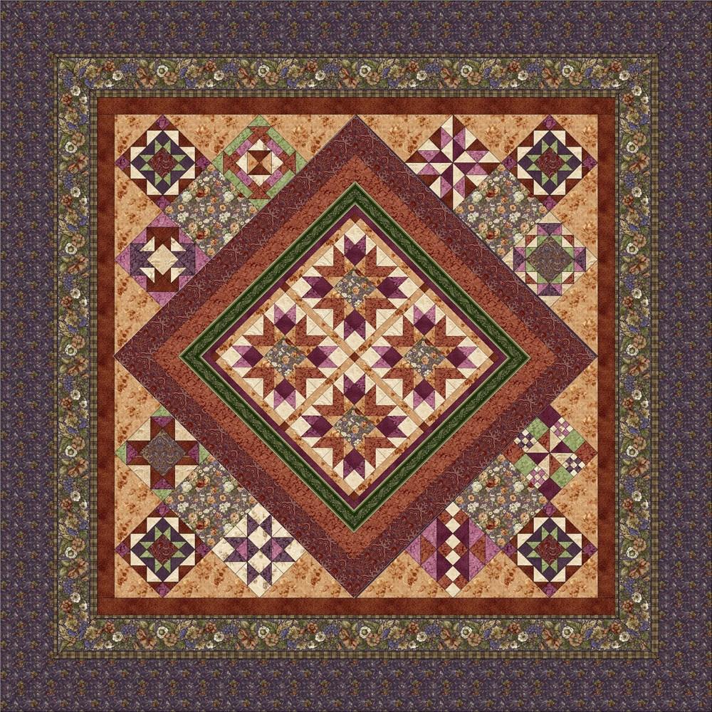 P A G E 11 Primrose Hill Block of the Month A 12-Month Block of the Month Program designed by Marianne Elizabeth featuring the Arabella Rose collection for RJR.
