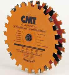 Precision Dado 230 CARBIDE TIPPED CMT thoroughly researched the shortcomings in standard dado sets and found out what cabinet makers required most from their ideal dado.