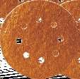 BETTER WORK BETTER RESULT GOLD LABEL Orbital sanding disc with 7 holes, the grit size is from 24 to 240 and is made from tungsten carbide for extended life