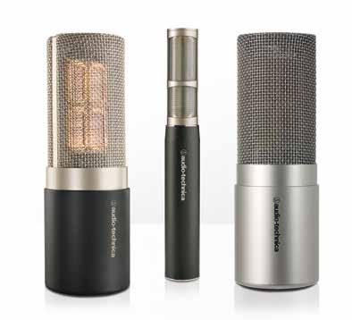 Audio-Technica s 50 Series line of premier condenser microphones delivers remarkably musical high-fidelity performance, with profound realism and depth, presence and purity of sound.