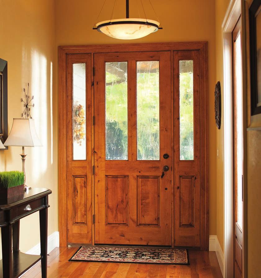 Custom Designed Doors Custom Textured Glass Doors Customize your door with specialty textured glass treatments.