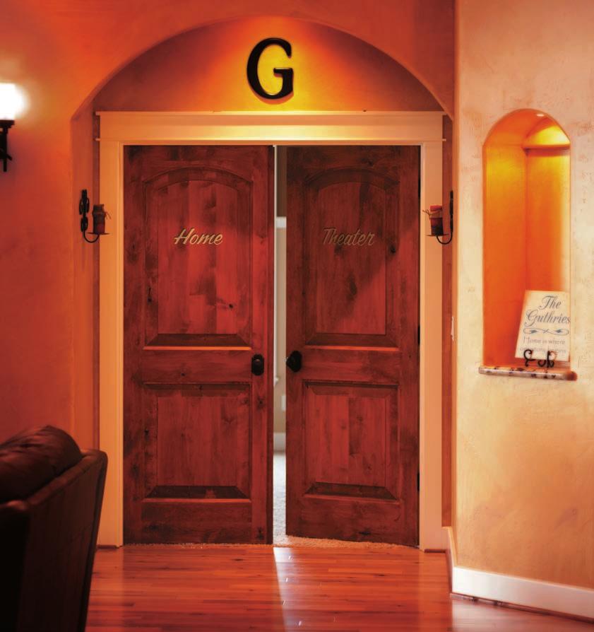 Custom Designed Doors Custom Carved Doors For business or home, enhance your doors with carved words, logos or graphics.