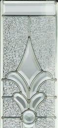 Patina (Black) Zinc (Silver) Brass (Gold) Olympia Glass design shown