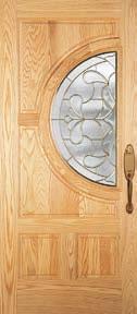 Entry Doors 54 4414 Red Oak with
