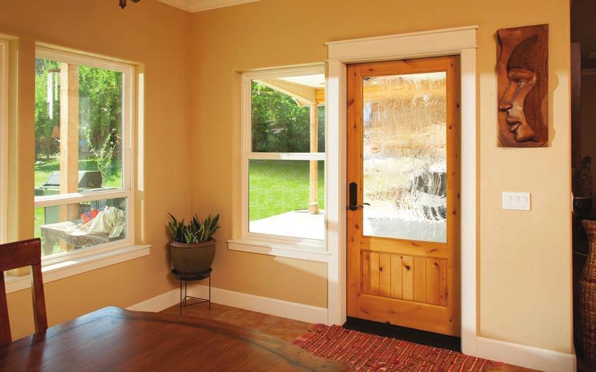 Interior doors can be made to match the style of any entry door you choose.