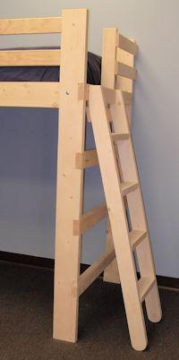 The rungs are 15 long and are glued and screwed to the legs. The spacing between the rungs is 10-1/2.