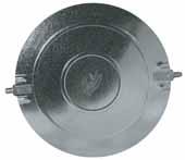 Metal Duct Tools & Accessories Damper Regulator Hardware Fast installing hammer-on design. For use on 30-24 gauge (0.41-0.71 mm) galvanized steel.