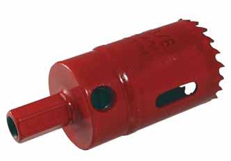 VENT SAW features easily replaceable alloy steel blades and a versatile one piece cast aluminum arbor/mandrel combination with a 7/16 (11.1 mm) pilot drill.