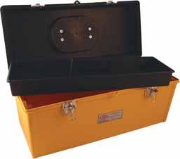 31) Rust Proof Plastic Tool Boxes 1671 Tote Tray 1660 1672 Large capacity tool boxes are lightweight yet durable polypropylene construction.