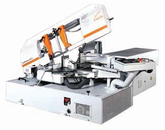 KASTOcut GE / GU: The universal bandsaws for one-side mitre cutting The KASTOcut GE and GU models offer an infinite mitre cutting adjustment up to 60.