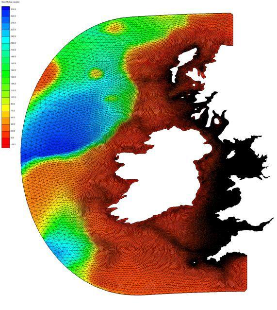 FVCOM-SWAVE 3D mean currents determined and used for resource and environmental impact