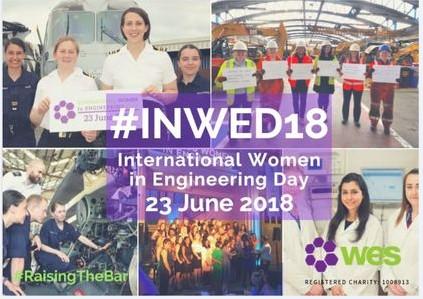 International Women in Engineering Day Organised by Women s Engineering Society (WES) 11% of the engineering workforce worldwide is female UK <10%