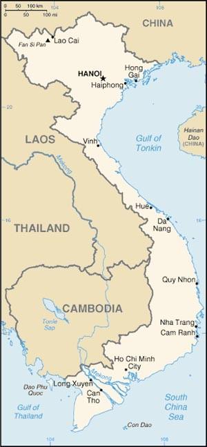 Vietnam (famous cities) Vietnam: 87 millions of inhabitants, 330.