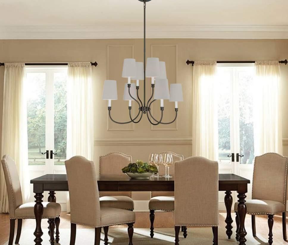 M OULIN The Moulin collection of chandeliers is a designer's delight.
