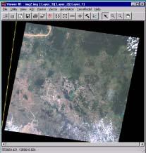 Figure 3-1 3. TOPIC 3 IMAGE CLIPPING (SUBSETTING) 3.1. Data Source The data used for this exercise are LANDSAT image, existing administration boundaries (Arc/info coverage) and scanned topographic map, scale 1/50,000.