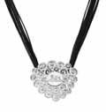 Grandeur COLLECTION ITEM NUMBER DESCRIPTION 200-499 GRBMNK114 Silver tone necklace/brooch with 17 black silk cord - round area for laser engraving $41.