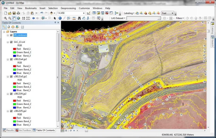 Create Contours Another product that is often produced from photogrammetric methods is the generation of high quality contours for a project area.