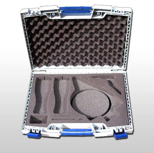 Recommended accessories for Aaronia Antennas Heavy Plastic Carrycase PRO Schock resistant, heavy version ith padding.