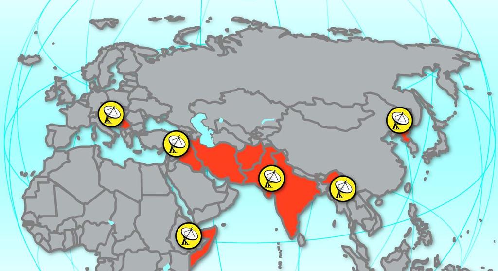 Shifting worldwide threat geography Problem: