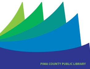 Library Identity Business cards Notecard PIMA COUNTY PUBLIC LIBRARY Administrative Offices 101 N.