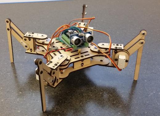 HOME-WORK QUADRUPED ROBOT Search for at least three different gaits for a 4- legged robot.