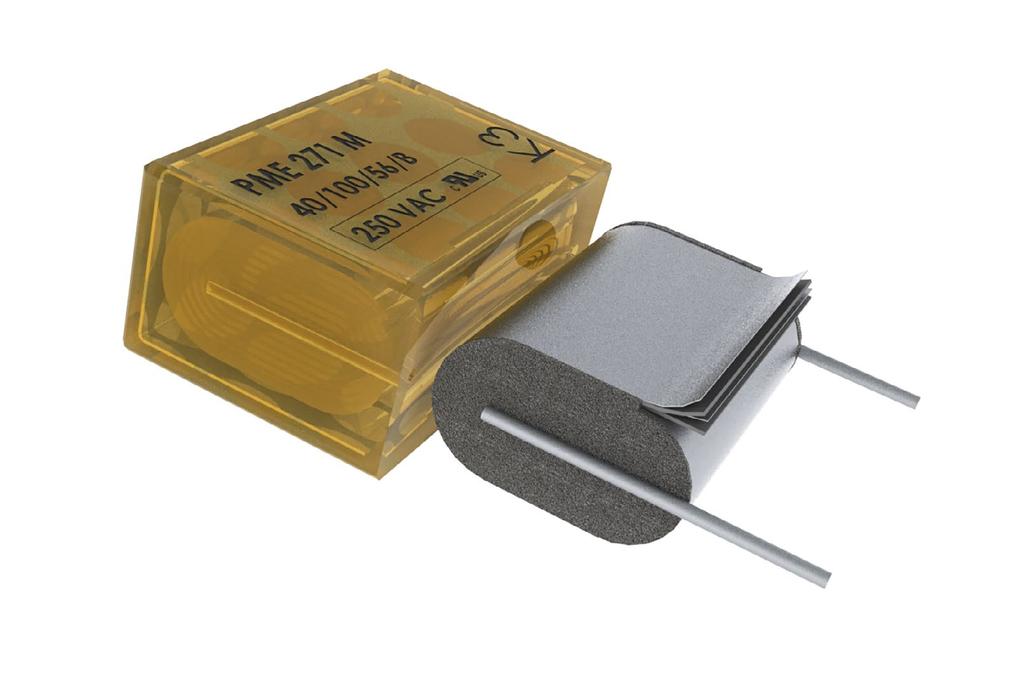 Film Capacitors Construction Detailed Cross Section