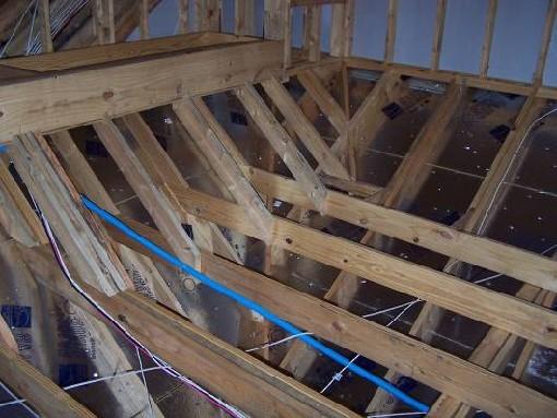 higher in the attic shall be installed as rafter ties, or rafter ties shall be installed to provide a continuous tie. 108
