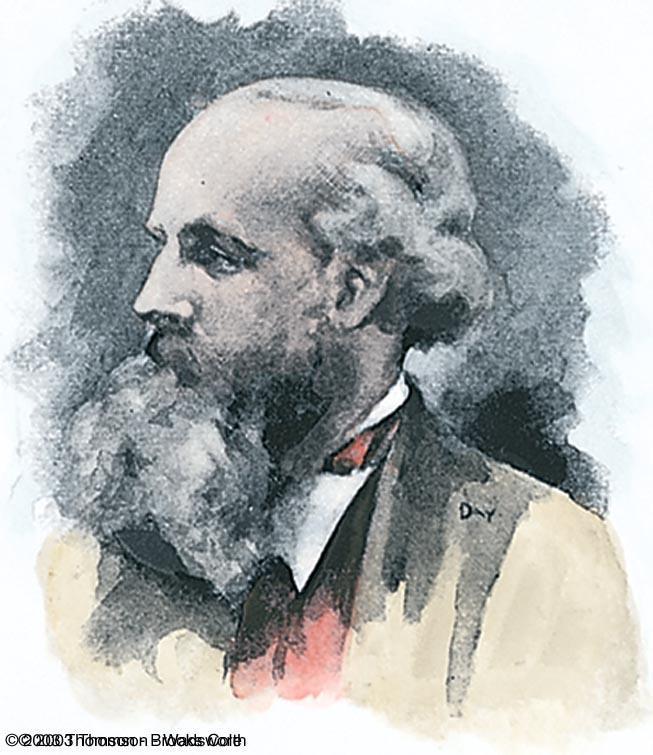 James Clerk Maxwell Electricity and magnetism were originally thought to be unrelated in 1865, James Clerk