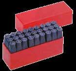 5mm All sets in metal indexed storage case Individual punches also available Description 28 punches - 3/32 to 1/2 by 64ths, plus 17/32 415090 26